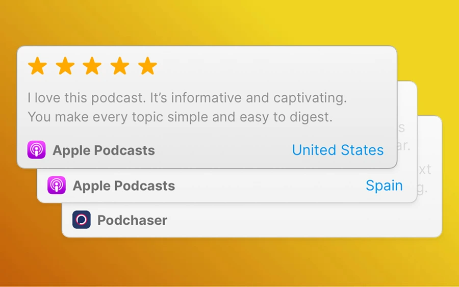 podcast reviews